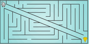 Mazecheese Maze 26 - The World's Easiest Maze