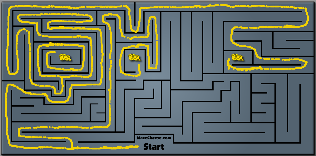 Solution for maze 4